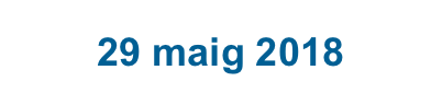 29 maig 2018