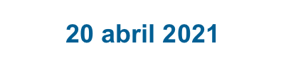 20 abril 2021