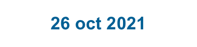26 oct 2021