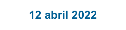 12 abril 2022